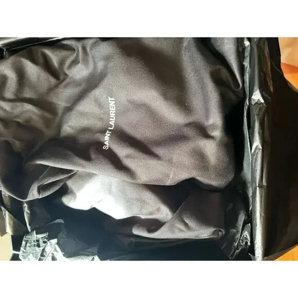 NWT Saint Laurent Cassandra 100 YSL Patent Leather Sandals Size 39.5/US 9.;5 - Picture 9 of 10